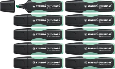 Immagine prodotto di Stabilo - Pennarello Verde Boss 6070/116 Menta | 1 pezzo