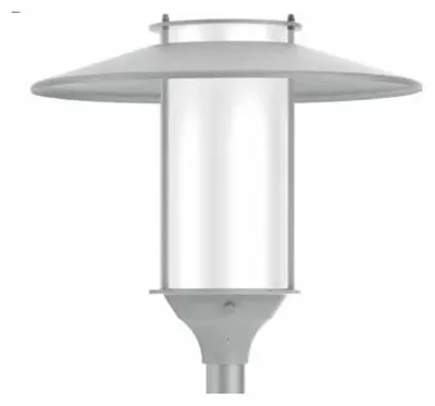 Obrázok produktu pre LED parkové osvetlenie Elba, nerezové vyhotovenie (sada = svietidlo + kryt)