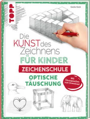 Produktbild von Die Kunst des Zeichnens für Kinder Zeichenschule - Optische Täuschung