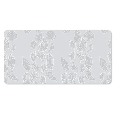 Produktbild von MuchoWow® Mauspad Mousepad Kontur - Muster - Blätter 60x30 cm - Mousepads - Maus Mat - Pad - Mausunterlage - Nachhaltig