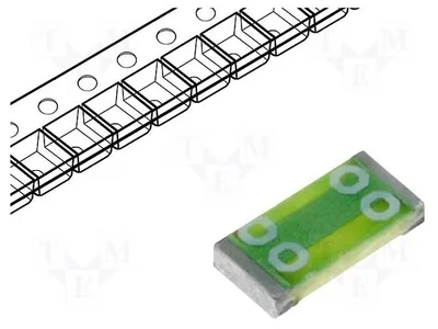Obrázek produktu pro 1x Pojistka: Tavená, 7A, 32VAC, SMD, pomalá, 63VDC, rozměr: 1206, 3413.0326.11, SMD 1206