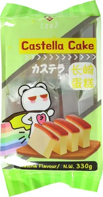 Produktbild von Tokimeki Castella Cake Matcha Nagasaki Kuchen 330g