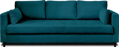 Produktbild von Best Mobilier Anna, Blau, 3 Sitz(e), Anna, Samt, Holz, 2 Jahr(e)