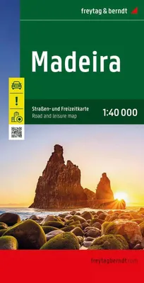 Zdjęcie produktu dla Madera, mapa drogowa i rekreacyjna 1:40 000, freytag & berndt