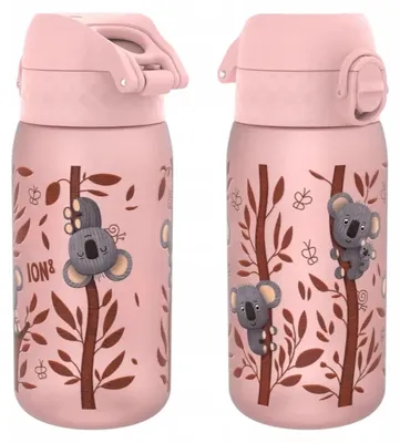 Produktbild von ION8 | Wasserflasche Recyclon - 350ml - Rosa Koalas - BPA-frei - Leicht und Sicher