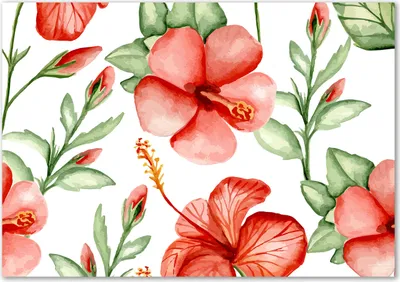 Produktbild von Tulup® Glas-Bild - 100 x 70 - Wandbild aus Glas - Wandkunst - Wandbild hinter gehärtetem Sicherheitsglas - Blumen & Pflanzen - Tropische Blumen - Rot