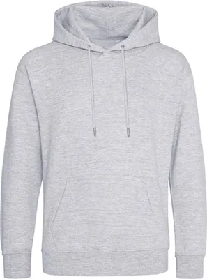 Produktbild von Just Hoods JH201 | Sweat, Organic Hoodie, Baumwolle - Farbe: Heather Grey - Größe: M