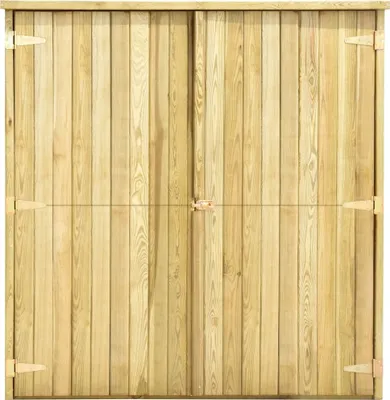 Produktbild von Möbel Garten-Geräteschuppen 163x50x171 cm Kiefernholz Imprägniert Top4221802