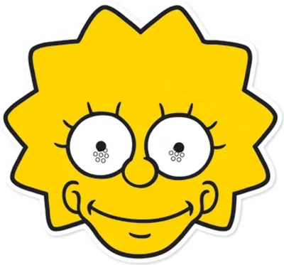 Obrázok produktu pre Simpsonovci, seriál - Masky - Lisa - maska