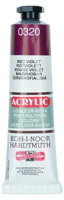 Produktbild von Acrylfarbe 40 ml Tube - Red Violet / 0320 -