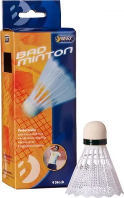 Produktbild von Best Sporting Nylon Federbälle, 4 St