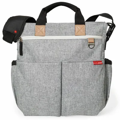 Produktbild von Skip Hop Wickeltasche Duo Signature grau meliert - Babytasche