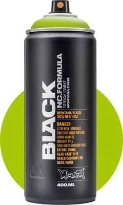 Zdjęcie produktu dla Montana Cans Black Farba w sprayu 6010 Slimer 400 ml 1 szt.