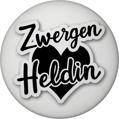 Produktbild von Zwergen Heldin mit Herz Magnet mit Flaschenöffner für Erzieherinnen
