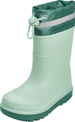 Produktbild von Playshoes Regenstiefel Uni Kinder Gummistiefel, Grün Stulpe, 33 EU