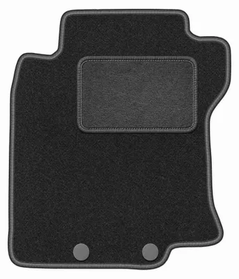 Immagine prodotto di Tappetino guidatore in moquette per Nissan X-Trail III T32 2013-2017 (SUV) – 1 pezzo, grigio grafite, su misura – Wielganizator LUX