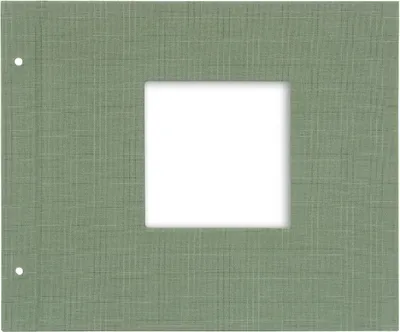 Immagine prodotto di Goldbuch copertina per album Bella Vista carciofo 30x25 cm lino verde