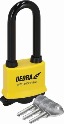 Zdjęcie produktu dla Kłódka Wodoodporna W Osłonie Ip65, 55Mm Z Długim Jarzmem