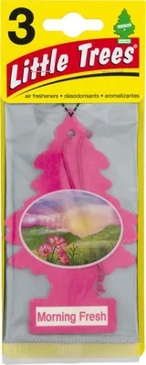 Immagine prodotto di Little Trees | Albero dei profumi - Morning Fresh - 3 pezzi - Deodorante per ambienti - Albero dei profumi per auto