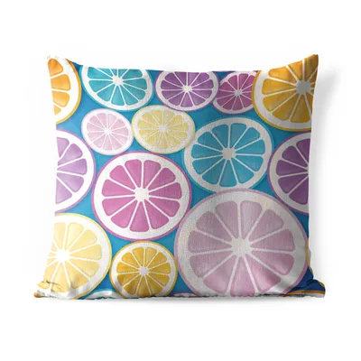 Produktbild von MuchoWow® Outdoor Kissen - Obst - Grapefruit - Tropisch - 40x40 cm - Wetterfest - Lounge Kissen - Kopfkissen - Interieur - Polster mit Bild
