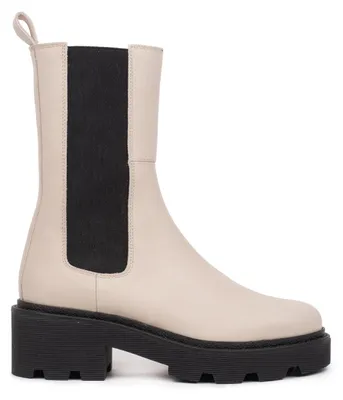 Immagine prodotto di Stivali Chelsea da donna Hinson, in pelle beige