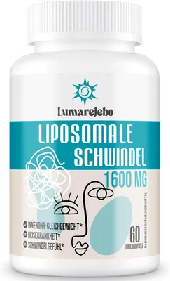 Obrázok produktu pre Výživový doplnok Lumareje Liposomale Schwindel 1600 MG, 60 kapsúl