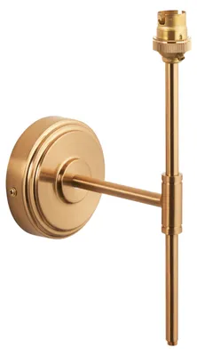 Zdjęcie produktu dla Kinkiet STEP T BAR mosiężny szczotkowany 1xB22x60W metal wym:28,5x10x16cm IP20 Endon