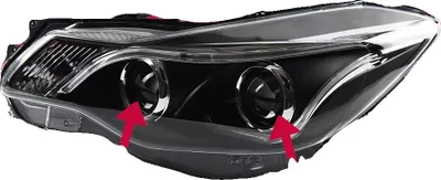 Obrázek produktu pro Jednotka světlometu Subaru XV, vysoký světelný výkon, bi-xenonové světlo, A