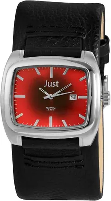 Produktbild von Just Herrenuhr 48-S1920-RD Lederarmband Uhr