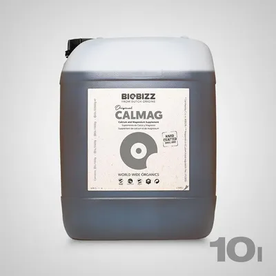 Produktbild von BioBizz Calmag 10 Liter | Organischer Kalzium und Magnesium Dünger für gesunde Pflanzen