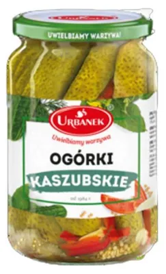 Obrázek produktu pro Ogórki kaszubskie kiszone 680 g