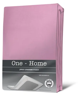 Produktbild von Jersey Spannbettlaken Spannbetttuch Baumwolle 90x200 140x200 180x200 & Topper..., Größe:70 x 140 cm Kinderlaken, Farbe:Rosa