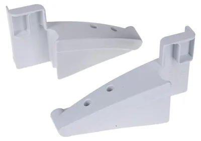 Halterset für Kühlschrank-Türfach, Liebherr 7438550/7427331, rechts+links