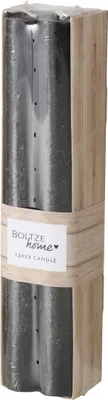 Produktbild von Boltze Stabkerze Melia 4-teilig schwarz, ü 2,5 cm / Höhe 20 cm, 4 Kerzen