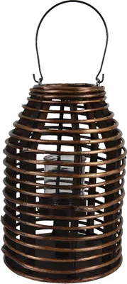 Immagine prodotto di Lanterna Clayre & Eef Ø 22x32 cm Legno marrone