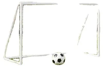 Productafbeelding van Voetbaldoel, draagbaar ontwerp, eenvoudige montage, FXC2LMTMFDT130