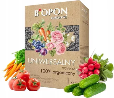 Zdjęcie produktu dla Organiczny nawóz do warzyw BIOPON 1KG