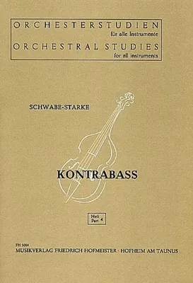 Produktbild von Orchesterstudien Band 4für Kontrabaß