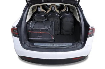 Image de Tesla Model X Ev 2016+ Pack De Sacs 5 Par