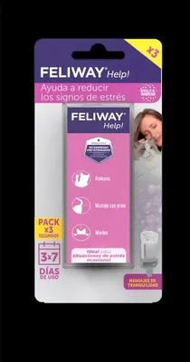 Produktbild von Feliway Hilfe 3 Nachfüllungen Durchsichtig  Durchsichtig One Size