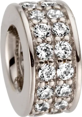 Produktbild von Anhänger 585 Gold Weißgold 32 Diamanten Brillanten 0,25ct.