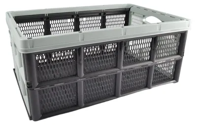 Produktbild von Klappbox 60 Liter Klappkiste Aufbewahrungsbox Aufbwahrungskiste Klapp Box Kiste