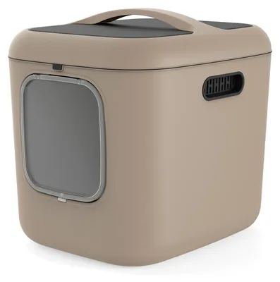 Image de Rotho MyPet Biala XL Litter Box 61.4x49.2x57.6 cm Beige