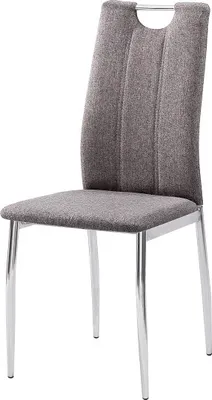 Obrázok produktu pre Kondela Jedálenská stolička Oliva New - hnedosivá / chróm