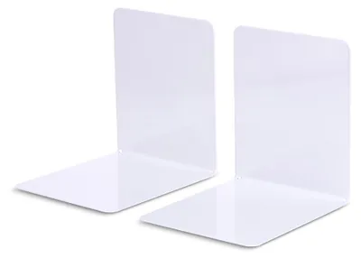 Produktbild von MAUL Buchstütze Stahl magnetisch kratzfest pulverbeschichtet glänzend magnethaftend 14 x 12 x 14 cm grau