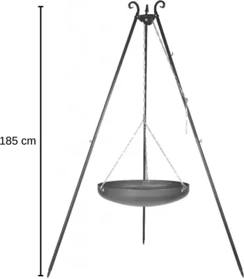 Produktbild von BALPANNE FARM COOK Abmessungen des Feuerkorbs: Ø 70 cm,