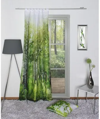 Produktbild von Home Wohnideen Schlaufenschal Newcastle 1 teilig 245 x 140 cm Grün