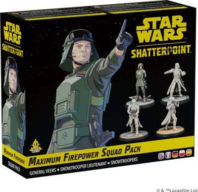Image de Star Wars Shatterpoint Maximum Firepower Squad - Extension du jeu de miniatures - EN/FR/DE/PL/ES