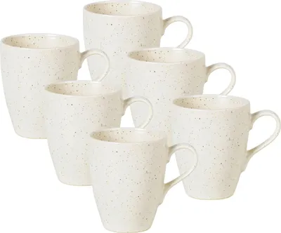 Produktbild von Broste Copenhagen NORDIC VANILLA Jumbotasse 0,4l Set6