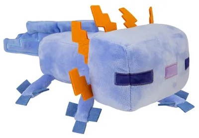 Obrázok produktu pre Minecraft Plyšový Axolotl Modrý 28 cm